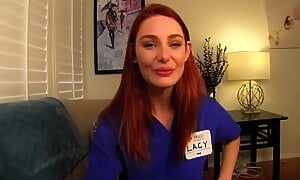 Lacy Lennon Joi Sexy Nurse Tease And Jerkoff