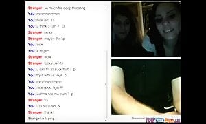 2 Girls Go Crazy Over A Guy's Big Cock On Omegle