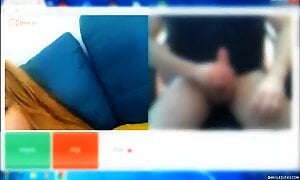 Omegle girl masturbating