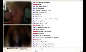 18 Year Old Omegle Girl Does Anal For The First Time.Mp4