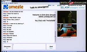 Young Strangers Playing On Omegle
