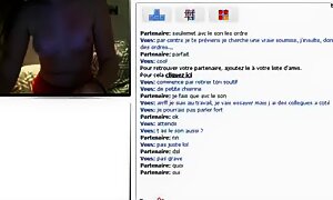 French Girl With Red Lingerie Plays In Cam