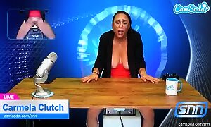 Camsoda-Horny Newscasters Riding Sybians During News Cast
