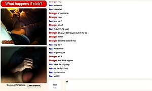 Omegle - Sexy Blonde With Big Tits Drains My Dick.Mp4