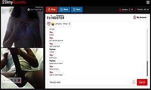 Omegle/DirtyRoulette - Good Girl Cums For Daddy