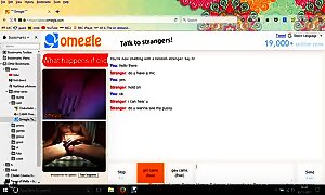 Omegle Girl Hits The Wrong Key