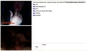 Omegle Slut Lips Tease Until Cumshot