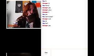 Omegle - Busty Ginger