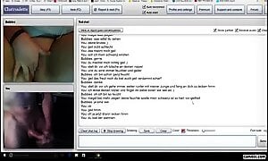 German Chubby on Chatroulette