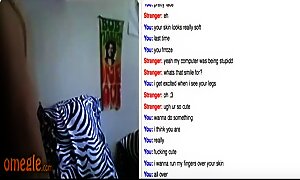 Cutie Teen Shows Off On Omegle