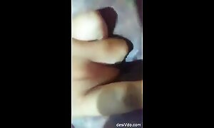 Nb🔞+video's very hot sri lankan big busty girl on video call  with loud moaning part 2
