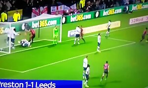 Nketiah’s headed equaliser shame he was on the bench for 77 minutes or leeds might have been able to get the win