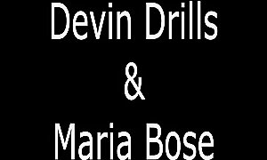 Maria bose big booty aint ready for bbc devin drills