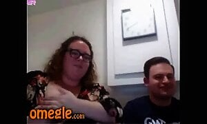 Fat Beckie And Friend Play Omegle Game, Flashes