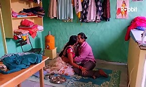 Matakni Ke Matke 2 2023 EP7-8 RabbitMovies Hot Hindi Web Series asian indian busty curvy bigtits bigass bhabhi sensual kissing webseries foreplay http