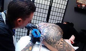Darcy Diamond Gets her Asshole Tattooed by Trevor Whelen for 4.5 Hours - Infected (Intro) Sickick