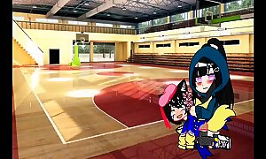 Vampire and werewolf fucking in the school gym. (Request by Avarikild)