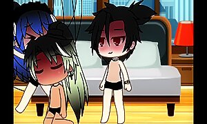A maid gets fucked by 2 boys
