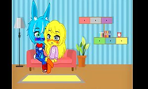 Toy Bonnie and Toy Chica have some fun