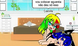 Camila futa metendo forte anal com mayu Gacha