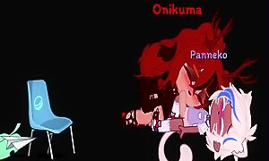 Messing around during school (Panneko + Onikuma) || Gacha Club
