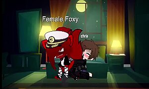 Foxy and Chris having a good time