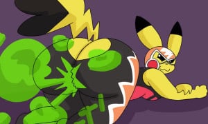 Pikachu Libre Ripping Farts For You UwU