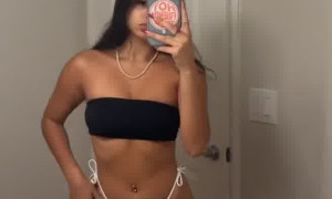 Sam Frank/ Samantha Frank - Sexy in bathroom!!! Hot trending video 