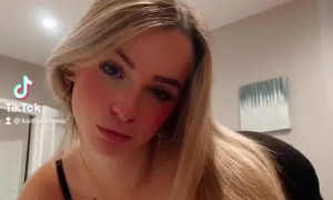 Kaitlyn Krems/KaitKrems show big boobs on bed!!! Hot video  