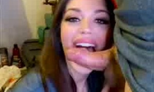 Myla Del Rey OF porn Video - She so good At Sucking / cumshot in mouth