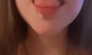 Valeria Belen Sextape Cumshot in mouth - 0nlyF porn video