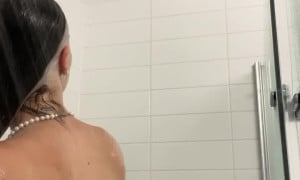 Smashedely Nu.de Show off Hot Body in Bathroom - Naked Video