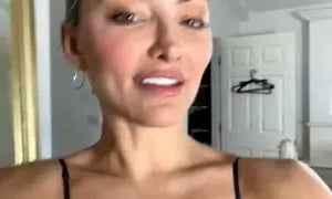 Lindsey Pelas Nude See Through Try On  