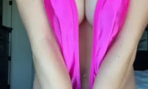 Christina Khalil Pink And Purple Slingkini  