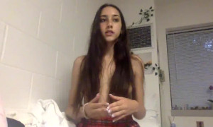 Izzy Green Nude Schoolgirl Livestream  