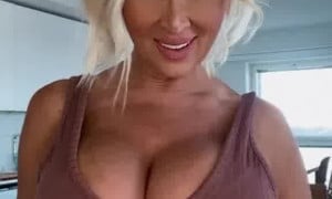 Susanna Penttila  - Hot Mom Show off big boobs