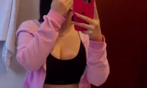 Sofia Brano - Show Big Boobs on Mirror So HOT