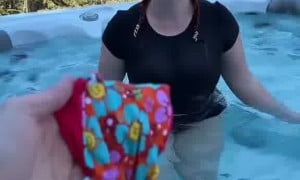 isla moon Shower Nude pool Hot Video!!