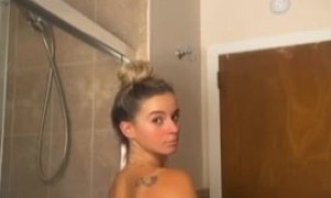 Kaitlyn Krems / KaitKrems Onyfans Videos - Nude Topless in Bathroom HOT