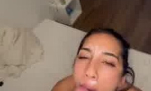 BJ with big Cock [ Cumshot on Face ] - Izzy Green