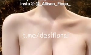 Allison Fiona Naked Perfect BOOBS