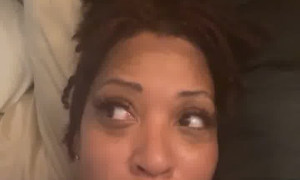 Kyss Major/Kisha Chavis  Video - Naked On Bed Very Lewd  Hot Trending