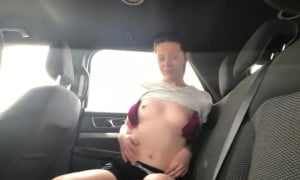 Nadia Foxx - Taking an Uber and getting naughty in the backseat