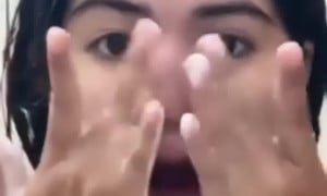 Ka Mangyan viral video - nude shower body in bathroom
