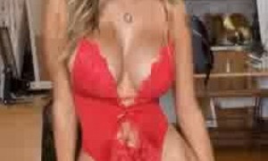 Mikayla Demaiter [  ] Red Bikini Naked Perfect body