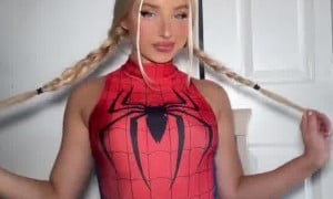 Charlotte Parkes slutty spider girl...