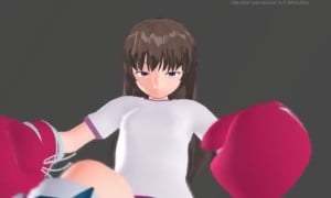 Girl fart animation - video 38
