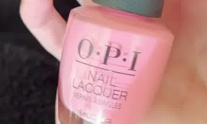 Aria Saki - Pink nail for pink slips