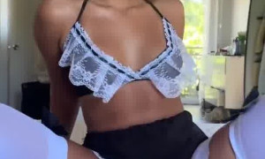 Camila Elle Maid Blowjob Sex  Video 