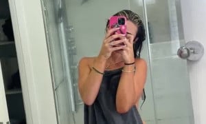Mckinley Richardson Nude Show Body In Bathroom